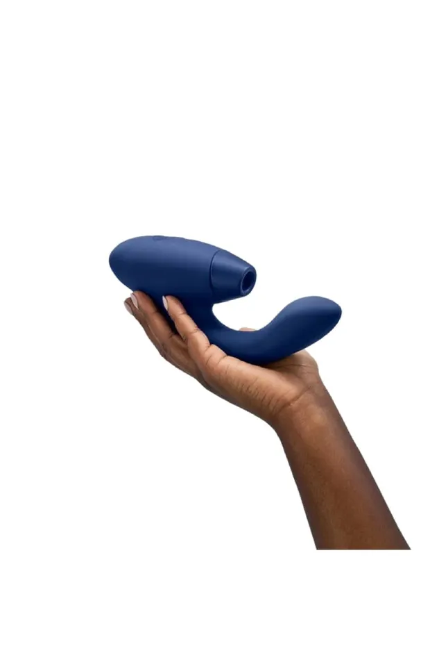 Womanizer Female Sex Toys Womanizer Duo Dual Stimulation Vibrator Blueberry