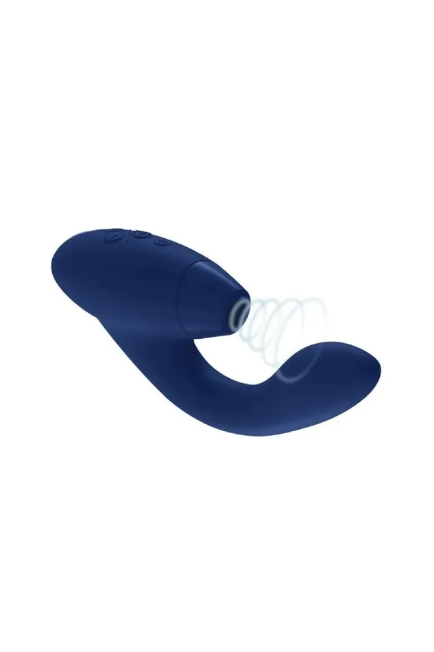 Womanizer Female Sex Toys Womanizer Duo Dual Stimulation Vibrator Blueberry