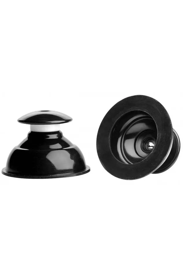 XR Brands Male Sex Toys XR Brands Master Series Plungers Extreme Suction Silicone Nipple Suckers XR Brands Male Sex Toys XR Brands Master Series Plungers Extreme Suction Silicone Nipple Suckers