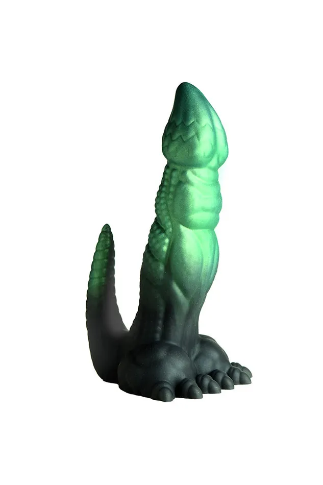 XR Brands XR Brands Creature Cocks Dickosaur Dinosaur Silicone Dildo Green Dildos XR Brands XR Brands Creature Cocks Dickosaur Dinosaur Silicone Dildo Green Dildos