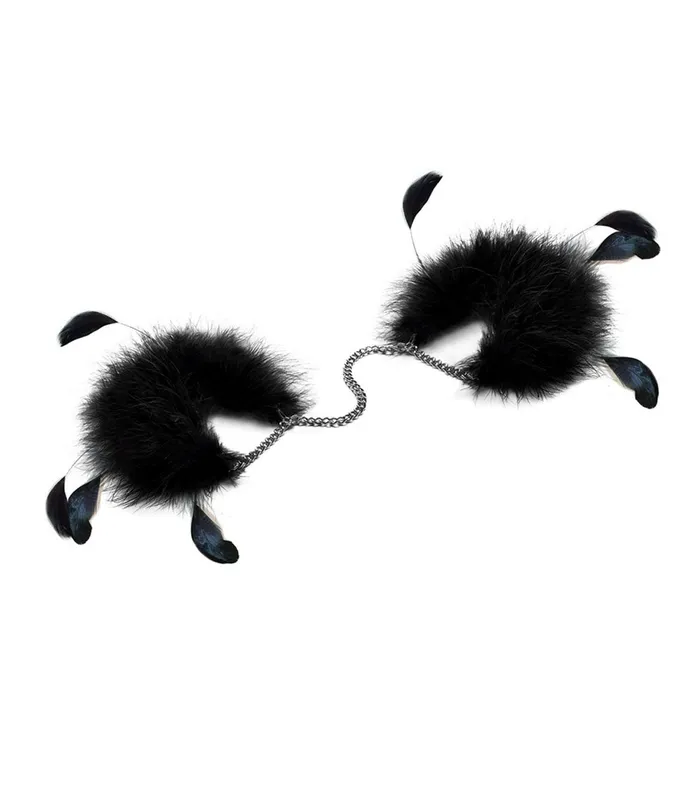 Za Za Zu Feather Cuffs Bijoux Indiscrets Couples